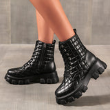 LOURDASPREC-new trends shoes seasonal shoes Autumn And Winter Leather Boots