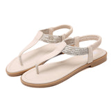 LOURDASPREC-New Fashion Summer Beach Shoes Sandals New Attractive Glamorous Women's Summer Flat Sandals