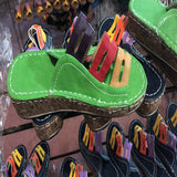 LOURDASPREC-New Fashion Summer Beach Shoes Sandals Women's Platform Large Size Color Matching Slippers