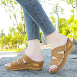 LOURDASPREC-New Fashion Summer Beach Shoes Sandals Women's Large Size Open Toe Super Hot Sandals
