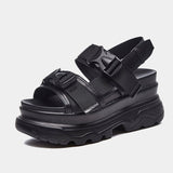 LOURDASPREC-WOMEN'S SHOES CASUAL SHOES VERSATILE SHOES Techwear Black Sandals