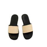 LOURDASPREC-New Fashion Summer Beach Shoes Sandals Women's Vintage Weave Roman French Minority Sandals