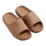 LOURDASPREC-New Fashion Summer Beach Shoes Sandals Women's Home Stool Feeling Thick Bottom Indoor Slippers