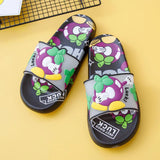 LOURDASPREC-New Fashion Summer Beach Shoes Sandals Charming Plastic Home Indoor Cute Dormitory Sandals