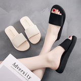 LOURDASPREC-New Fashion Summer Beach Shoes Sandals Women's & Children's Summer Flip-flops Thick Bottom Cool Beach Sandals