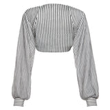 fashion outfits Autumn Fashion Trendy Women's Clothing New Strap off-Shoulder Slim Hip Striped Dress