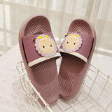 LOURDASPREC-New Fashion Summer Beach Shoes Sandals On Dot Comfortable Light Home Couple Rubber Slippers