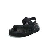 LOURDASPREC-New Fashion Summer Beach Shoes Sandals Women's Flip-flops Flat Beach Platform Fashion Sandals