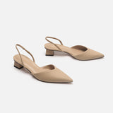 LOURDASPREC-Graduation Gift Back to School Season Women's Summer Simple Pointed Square High Stiletto Heels