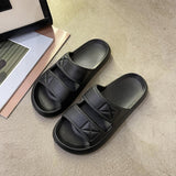 LOURDASPREC-New Fashion Summer Beach Shoes Sandals Men's Summer Outdoor Trendy Fashion Home Soft Sandals