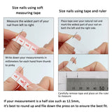 10Pcs Naked Cat Eye Press On Nails Laser Butterfly Decoration Fake Nails Short Full Cover False Nail Wearable Manicure Nail Tips