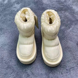 LOURDASPREC-Graduation Gift Snow Boots Women Winter Down Shoes Warm Bottes Hiver Pour Femme Stivaletti Buty Do Kostki Botines Plates Pour Les Femmes Botas