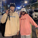 Lourdasprec Pink Couple Rabbit Sweatshirt Hoodie Hip Hop Autumn Winter Oversized Harajuku Japan High Street Brand Ears Coats Streetwear Girl