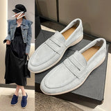 LOURDASPREC- Stylish spring slip-on loafers