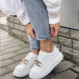 LOURDASPREC-WOMEN'S SHOES CASUAL SHOES VERSATILE SHOES Best White Sneakers With Platform