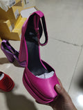 LOURDASPREC-new trends shoes seasonal shoes Summer Chunky Heel Hollow Sandals