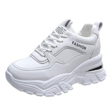 LOURDASPREC-WOMEN'S SHOES CASUAL SHOES VERSATILE SHOES Designer White Platform Sneakers