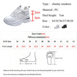 LOURDASPREC-WOMEN'S SHOES CASUAL SHOES VERSATILE SHOES Designer White Platform Sneakers