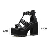 LOURDASPREC-WOMEN'S SHOES CASUAL SHOES VERSATILE SHOES Black Techwear Sandals