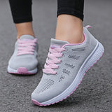 LOURDASPREC- Eco-Friendly Breathable Mesh Walking Sneakers