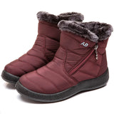 LOURDASPREC- Eco-Friendly Waterproof Women’s Ankle Snow Boots