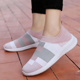 LOURDASPREC- co-Friendly Knitted Slip-On Flats Sneaker