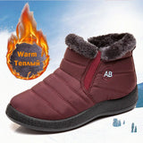 LOURDASPREC- Eco-Friendly Waterproof Women’s Ankle Snow Boots