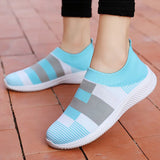 LOURDASPREC- co-Friendly Knitted Slip-On Flats Sneaker