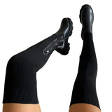 LOURDASPREC- Breathable Knitted Sock Thigh High Stretch Boots