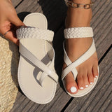 LOURDASPREC- Casual Open Toe Beach Sandals