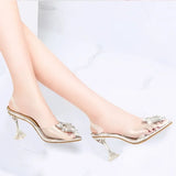 LOURDASPREC- Luxury Crystal Slingback Pump