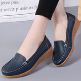 LOURDASPREC- Eco-Friendly Soft Leather Heeled Loafers