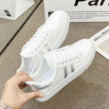 LOURDASPREC- New Spring/Autumn Anti-Slip Casual White Flat Sneakers