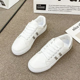 LOURDASPREC- New Spring/Autumn Anti-Slip Casual White Flat Sneakers