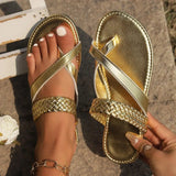 LOURDASPREC- Casual Open Toe Beach Sandals