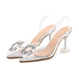 LOURDASPREC- Luxury Crystal Slingback Pump