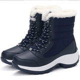 LOURDASPREC- Eco-Friendly Fur Ankle Platform Winter Boots