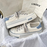 LOURDASPREC- Platform Canvas Height-Increasing Chunky Sneakers