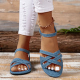 LOURDASPREC- Flat Roman Strap Sandals