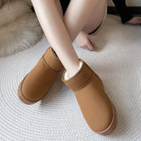 LOURDASPREC- Australian Round Toe Flat Heel Snow Boots