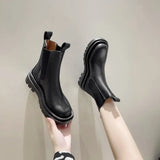 LOURDASPREC- Eco-Friendly Retro Knee-High Motorcycle Boots