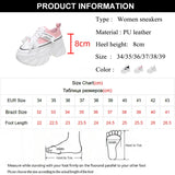 LOURDASPREC-WOMEN'S SHOES CASUAL SHOES VERSATILE SHOES Platform White Chunky Sneakers