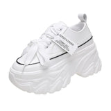 LOURDASPREC-WOMEN'S SHOES CASUAL SHOES VERSATILE SHOES Platform White Chunky Sneakers