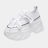 LOURDASPREC-WOMEN'S SHOES CASUAL SHOES VERSATILE SHOES Platform White Chunky Sneakers