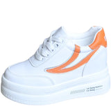 LOURDASPREC-WOMEN'S SHOES CASUAL SHOES VERSATILE SHOES White Shoes Platform Sneakers