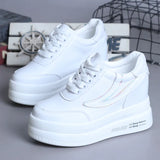 LOURDASPREC-WOMEN'S SHOES CASUAL SHOES VERSATILE SHOES White Shoes Platform Sneakers