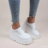 LOURDASPREC-WOMEN'S SHOES CASUAL SHOES VERSATILE SHOES White Sneakers Women's Platform