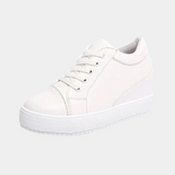 LOURDASPREC-WOMEN'S SHOES CASUAL SHOES VERSATILE SHOES White Wedge Platform Sneakers