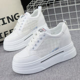 LOURDASPREC-WOMEN'S SHOES CASUAL SHOES VERSATILE SHOES White Womens Platform Sneakers