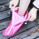 Graduation Gift Big Sale 1pair Waterproof Protector Shoes Boot Cover Unisex Zipper Rain Shoe Covers Anti-Slip Rain Shoes Cases Water Shoe Covers For Rain